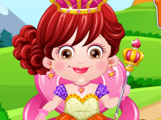 Baby Hazel Royal Princess Dressup