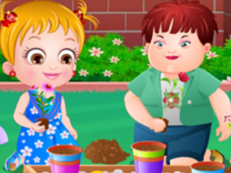Baby Hazel Garden Party Fun