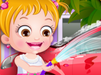 Baby Hazel Helping Time Fun