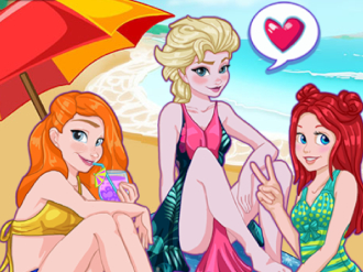 Princess Beach Party fun