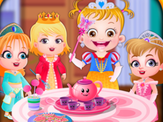 Baby Hazel Tea Party Fun