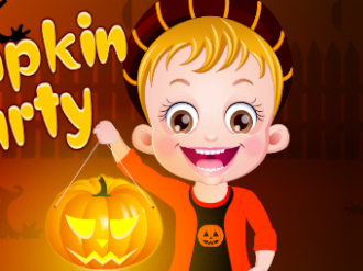 Baby Hazel Pumpkin Party