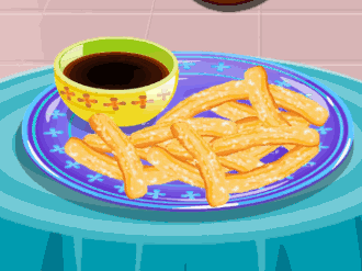 Cooking Churros with Baby Hazel