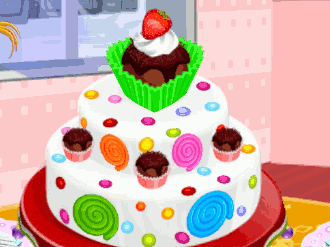 Cooking with Hazel: Candy Cake