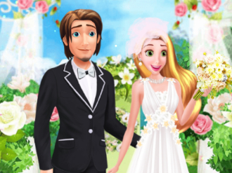 Rapunzel April's Fool Wedding day
