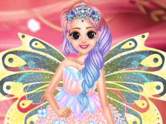Princess in Colorful Wonderland