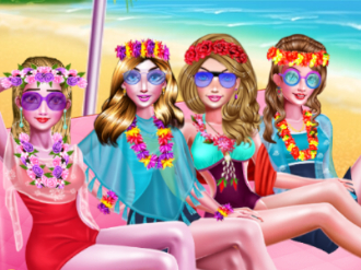 Summer beach spa day