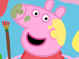 Cute Pigs Paint box