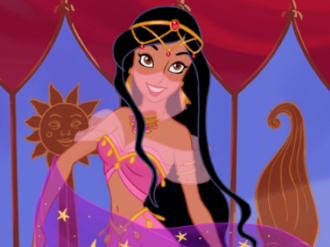Fairytale dancer dress up