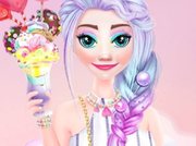 Ellie and Elsa in Candyland