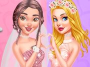 Princesses As Gorgeous Bridesmaids