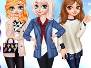 Princesses Warm Winter Outfits