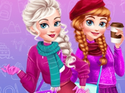Frozen Sisters Winter Escape