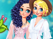 Princesses Love Floral Looks