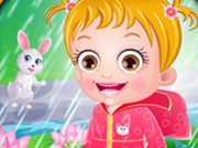 Baby Hazel First Rain