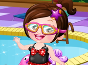 Baby Hazel Swimmer Dressup