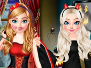 Princesses Happy Halloween's Day