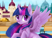 Unicorns travel the world puzzle