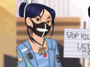 Princess Protests Dress Up Game