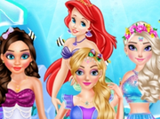 Princess Mermaid Style Makeup