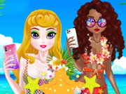 Tropical princess and princess rosehip sew swimwear