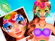 Oceania Princess Moana Face Art
