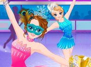 Ice Skater Princess Dressup