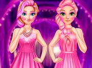 Rapunzel And Anna Pink Style