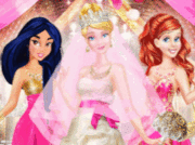 Cinderella's Pink & Gold Wedding
