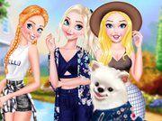 Princesses And Pets Matching Outfits