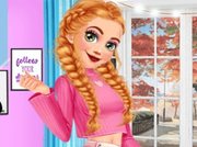 Elsa and Rapunzel Back To School