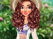 Moana Stylish Tropical Flowers