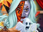 Kylie Jenner Halloween Face Art