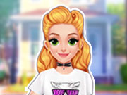 Around The World: Blonde Princess Fashionista