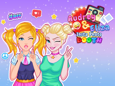 Audrey and Eliza Insta Photo Booth