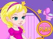 Baby Elsa's Potty Train