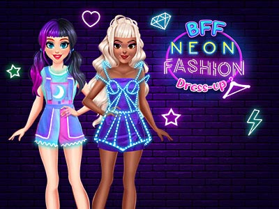 BFF Neon Fashion Dress Up