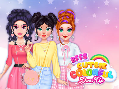 BFFs Cutsie Colorful Dress Up