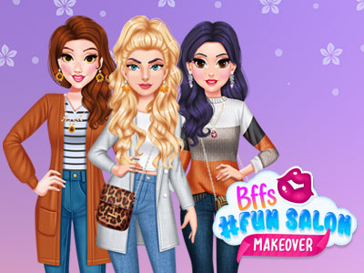 BFFs #Fun Salon Makeover