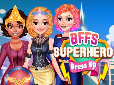 BFFs Superhero Dress Up