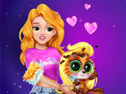 Blonde Princess Kitty Rescue