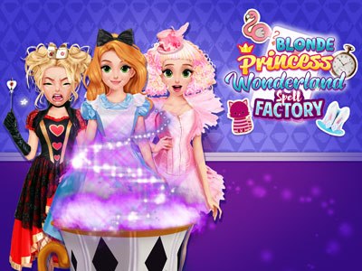 Blonde Princess Wonderland Spell Factory