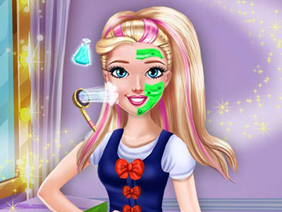 College Princess Spa Makeup