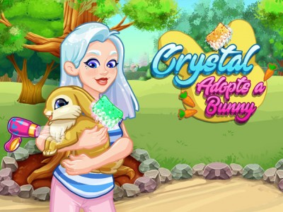 Crystal Adopts a Bunny