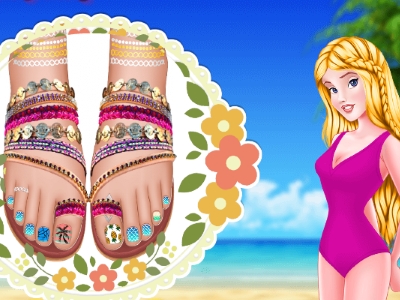 Design My Beach Pedicure