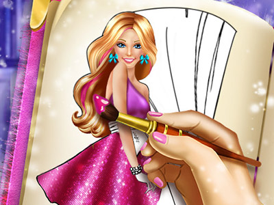 Doll Coloring Book