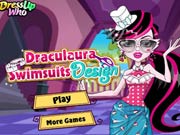 Draculaura Swimsuits Design Game