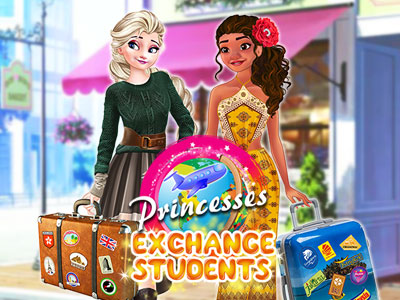 Eliza and Mia Exchange Students