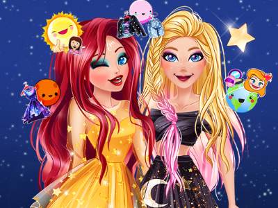 Ellie And Mermaid Galaxy Fashionistas