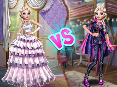 Ellie Superhero Vs Princess